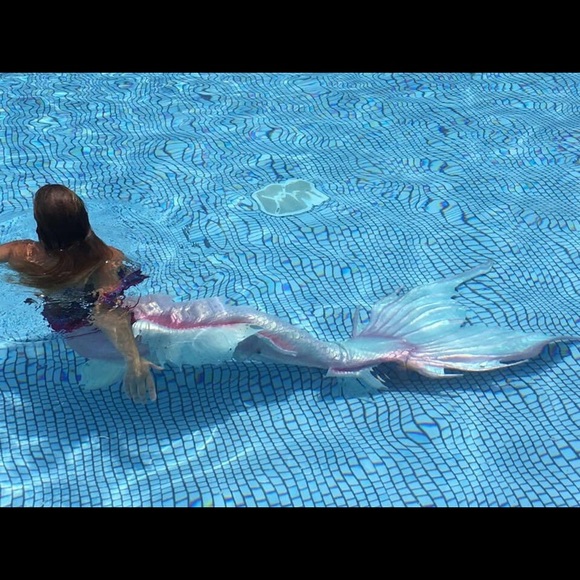 Opal Sea Dragon Merbella Studios Silicone Tail - Picture 9 of 13